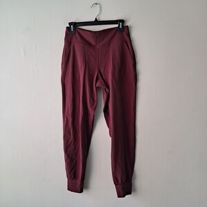 Lululemon Align High-Rise Cropped Jogger Yoga Pants Mulled Wine Women's Size 10
